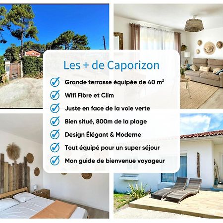 Caporizon-Villa Courant-Terrasse-Proche Plage Mimizan Exterior photo